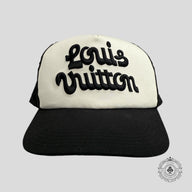 Louis Vuitton Signature 5-Panel Mesh Hat in Black