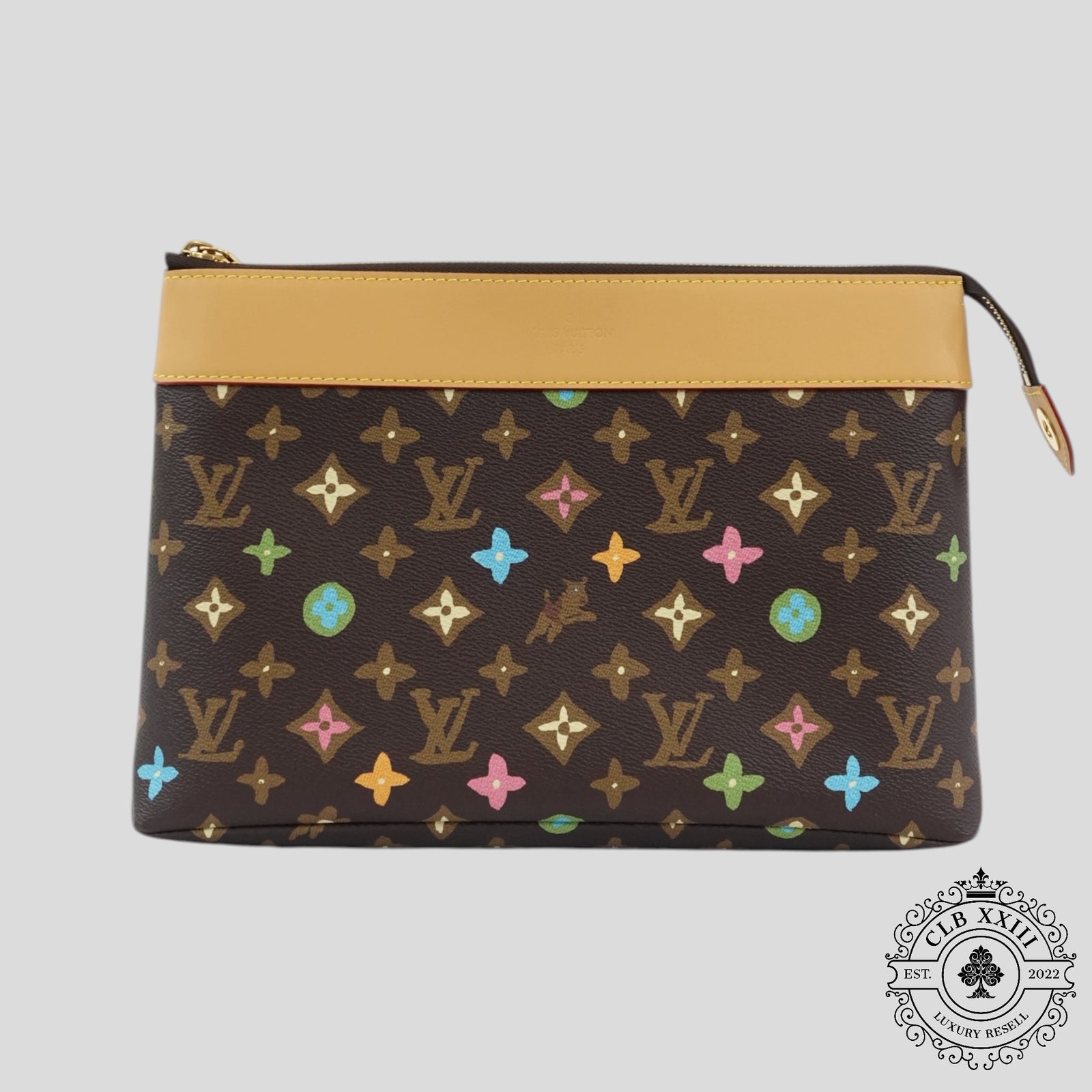 Louis Vuitton Monogram Craggy Pochette Voyage Souple Bag