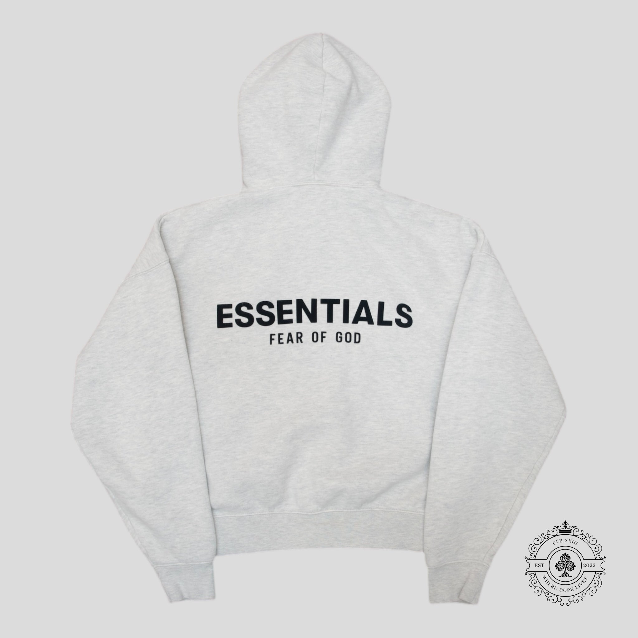 Fear of God Essentials Hoodie in Light Oatmeal - Preowned