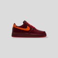 Nike Air Force 1 Low Patent Leather Dark Team Red Safety Orange