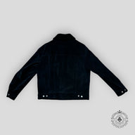 Dior Black Suede Jacket in Black
