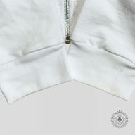 Chrome Hearts Horseshoe Zip-Up Hoodie in White
