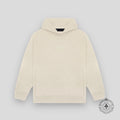Fear of God Essentials Hoodie FW23 in Silver Cloud