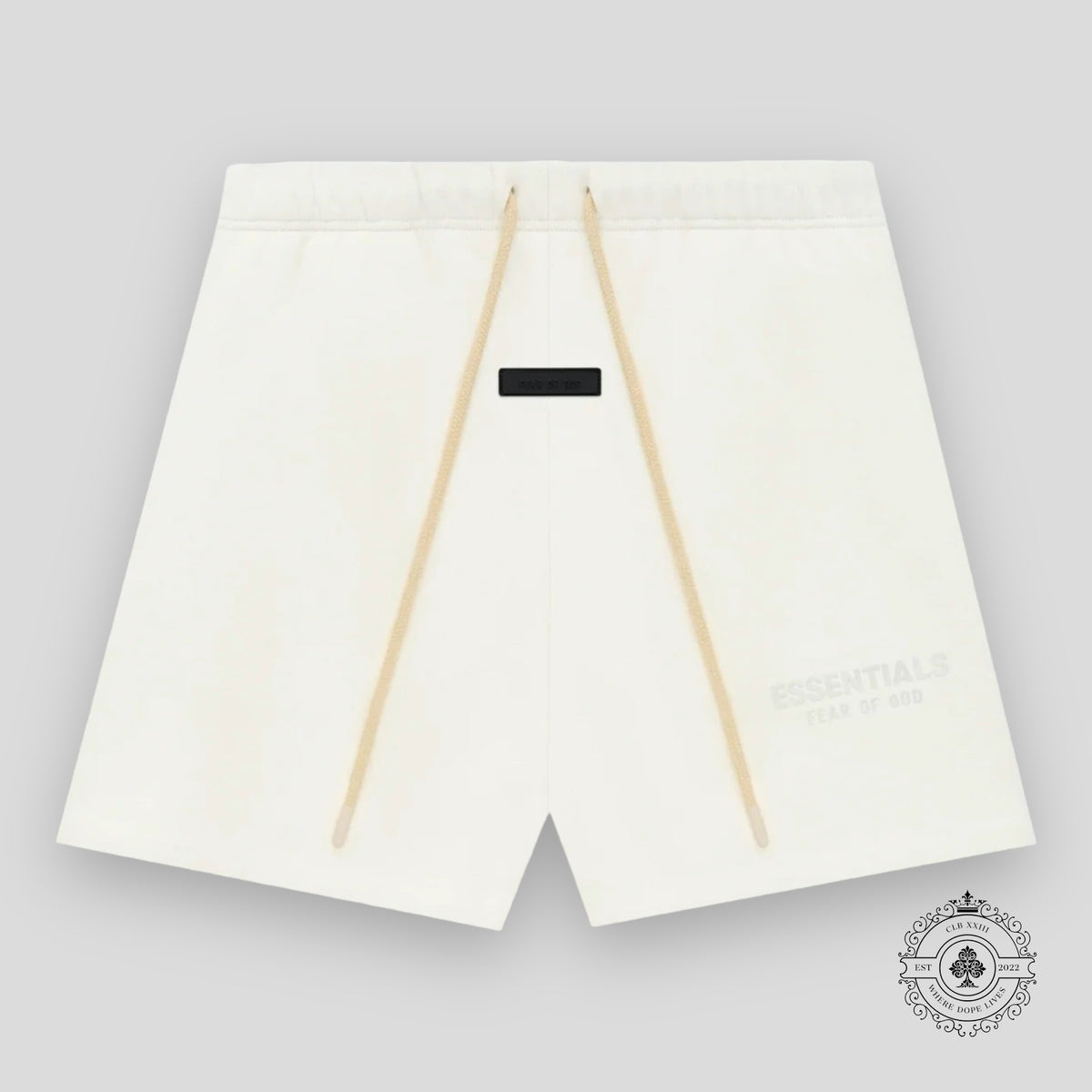 Fear Of God Essentials Sweatshorts FW23 in Cloud White
