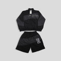 Forever Hungry Essentials Windbreaker Tracksuit in Black