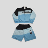 Forever Hungry Essentials Windbreaker Tracksuit in Blue