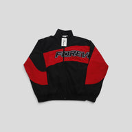 Forever Hungry Essentials Windbreaker Tracksuit in Red