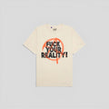 Gallery Dept Fuck Your Reality Tee in Tan