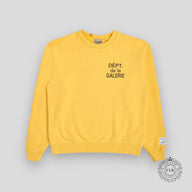 Gallery Dept. Art That Kills Reversible Crewneck - Yellow
