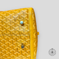 Goyard Croisiere 45 Travel Bag in Yellow
