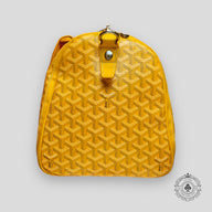 Goyard Croisiere 45 Travel Bag in Yellow