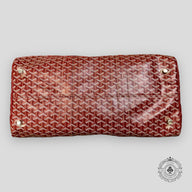 Goyard Croisiere 50 Travel Bag in Red