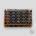 Goyard Goyardine Canvas Plummet Pocket Wallet Black Gold