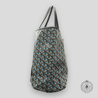 Goyard  Goyardine Canvas St. Louis Claire PM Tote Turquoise/Black