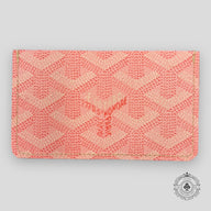 Goyard Goyardine Card/Cash Holder Wallet Pink