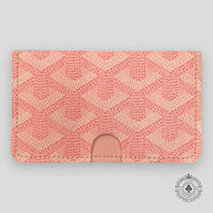 Goyard Goyardine Card/Cash Holder Wallet Pink