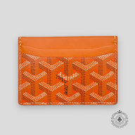 Goyard Goyardine St. Sulpice Card Holder in Orange