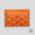 Goyard Goyardine St. Sulpice Card Holder in Orange