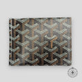 Goyard Goyardine St. Thomas Bill Fold Wallet Black