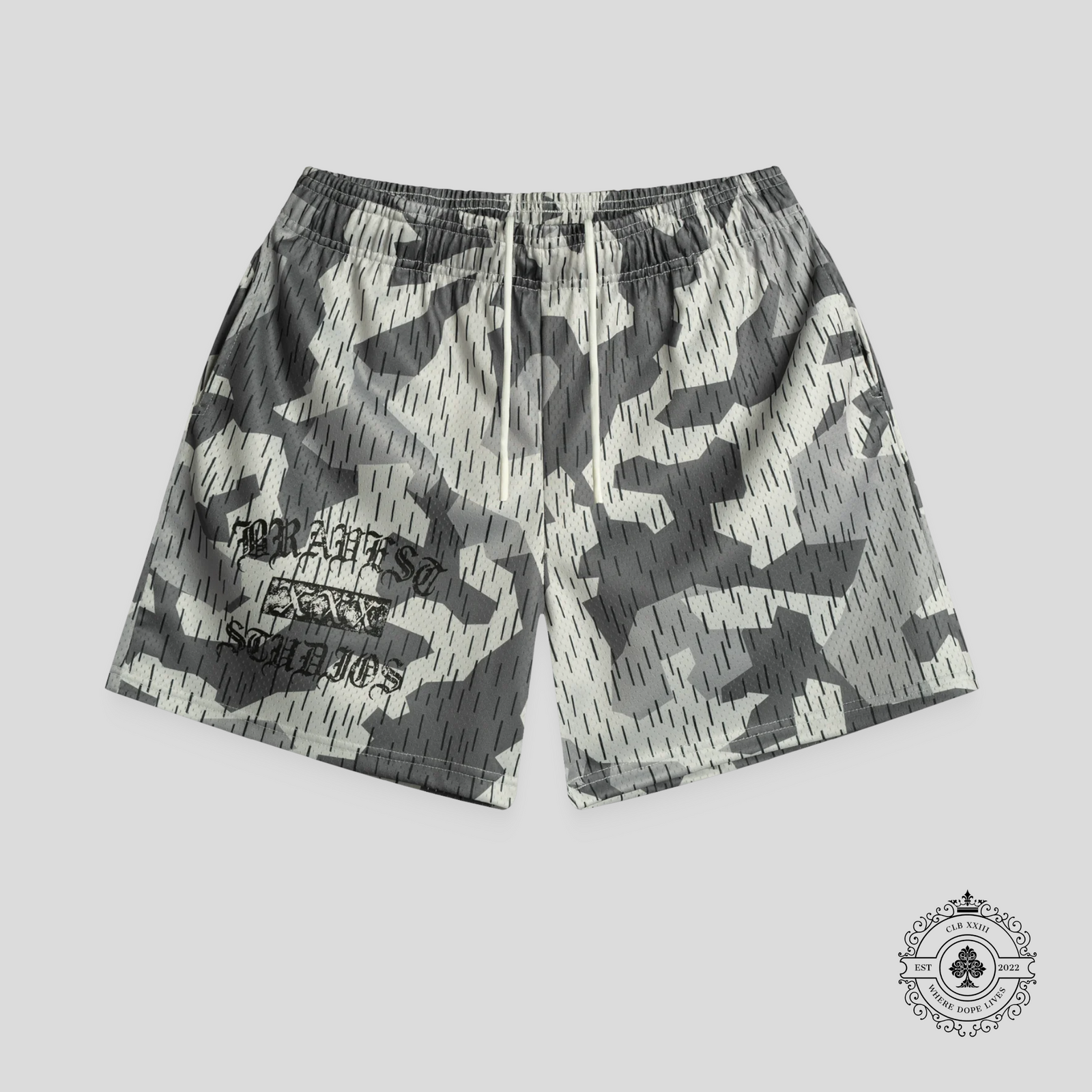 Bravest Studios Splinter Shorts in Grey