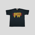 Gucci Studded Rock Logo Tee in Grey