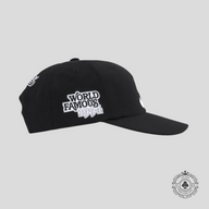 Supreme World Famous S Logo 6 Panel in Black