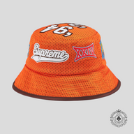 Supreme Grid Iron Mesh Crusher in Orange