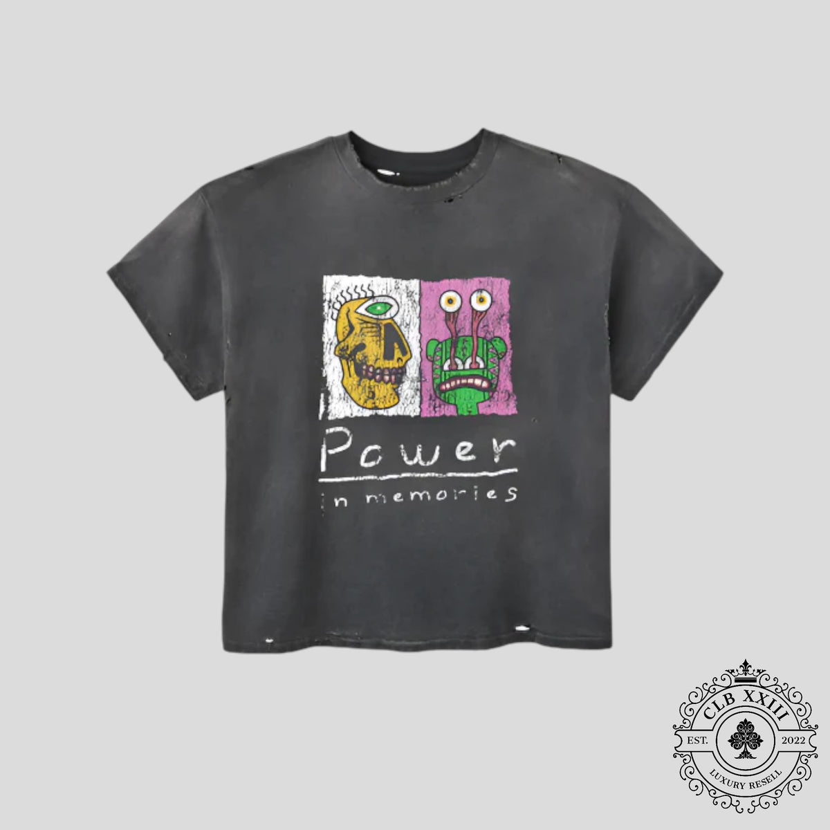 HMDD P.I.M. Monsters Tee in Black