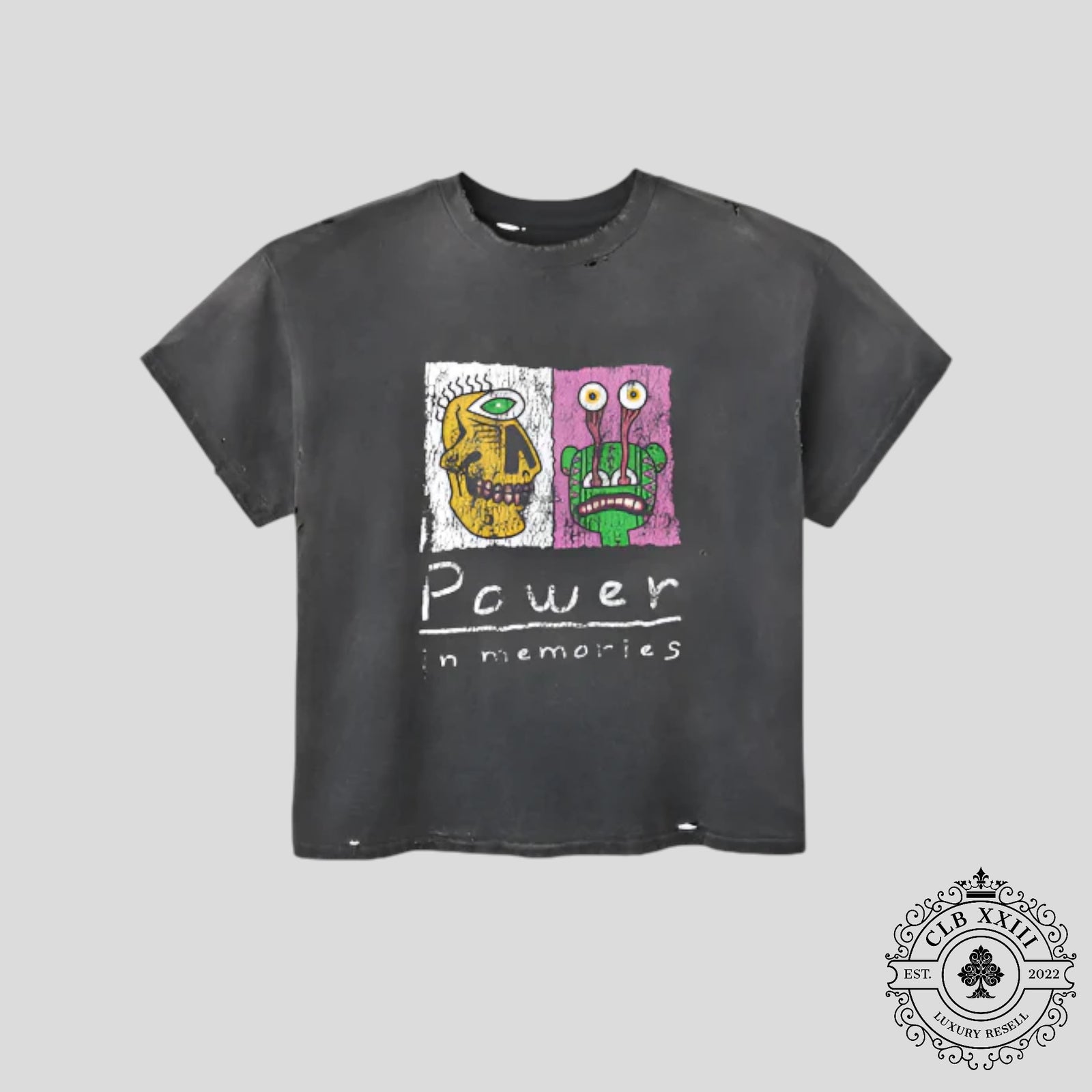 HMDD P.I.M. Monsters Tee in Black