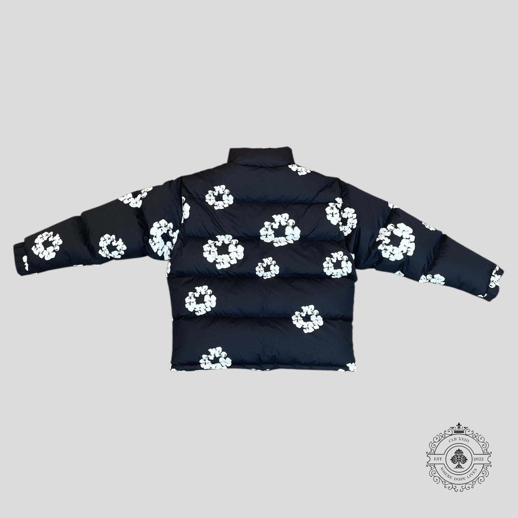 Denim Tears Cotton Wreath Puffer Jacket