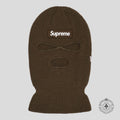 Supreme Box Logo Balaclava in Brown