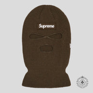 Supreme Box Logo Balaclava in Brown