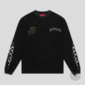 Godspeed Crashout LS T-Shirt in Black Wash