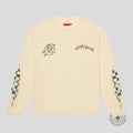 Godspeed Crashout LS T-Shirt in Bone