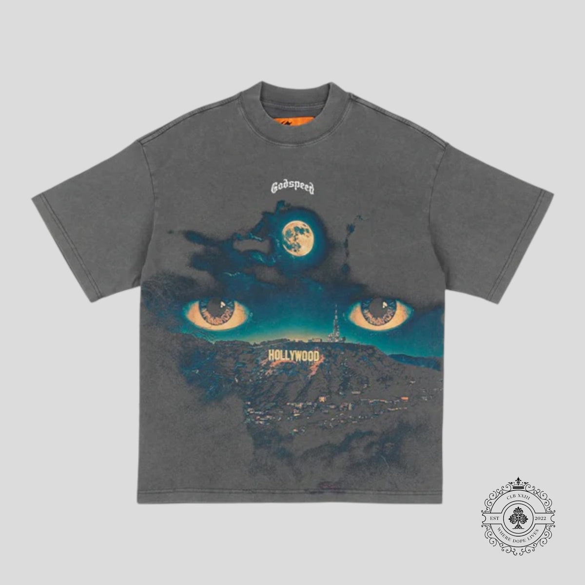 Godspeed Hills Have Eyes Tee in Grey