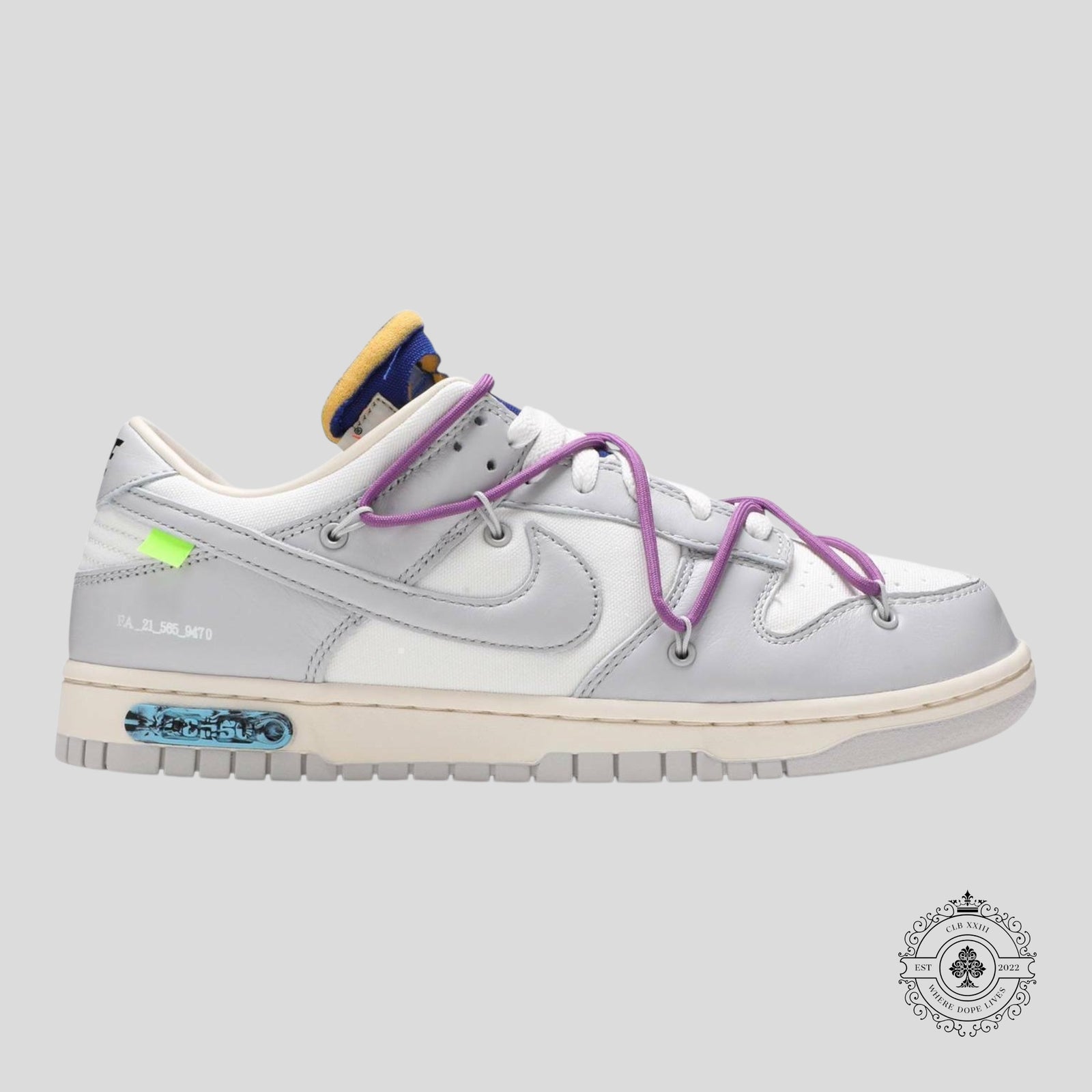 Nike Dunk Low Off-White Lot 48