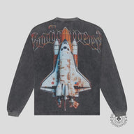 Godspeed Lift Off LS T-Shirt in Grey Wash