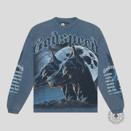 Godspeed True Blue Pit Stop Long Sleeve in Blue