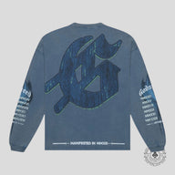 Godspeed True Blue Pit Stop Long Sleeve in Blue
