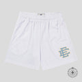 Eric Emanuel Basic Shorts in White/Grey