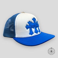 Chrome Hearts Miami Exclusive Trucker Hat in Blue