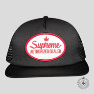 Supreme Authorized Dealer 5-Panel in Black