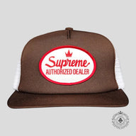 Supreme Authorized Dealer 5-Panel in Brown