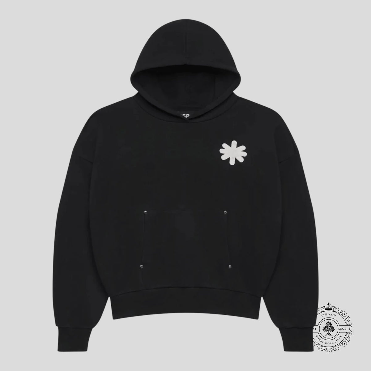 LostShdws Classic Logo Hoodie in Black