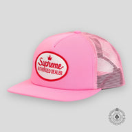 Supreme Authorized Dealer 5-Panel in Pink