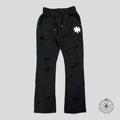 LostShdws Distressed Classic Sweatpants in Black