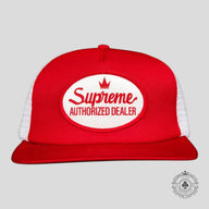 Supreme Authorized Dealer 5-Panel In Red/White