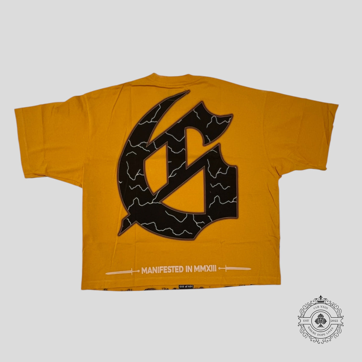 Godspeed B.M.X Tee in Yellow