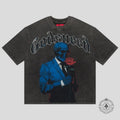 Godspeed Smell the Roses T-Shirt in Grey Wash