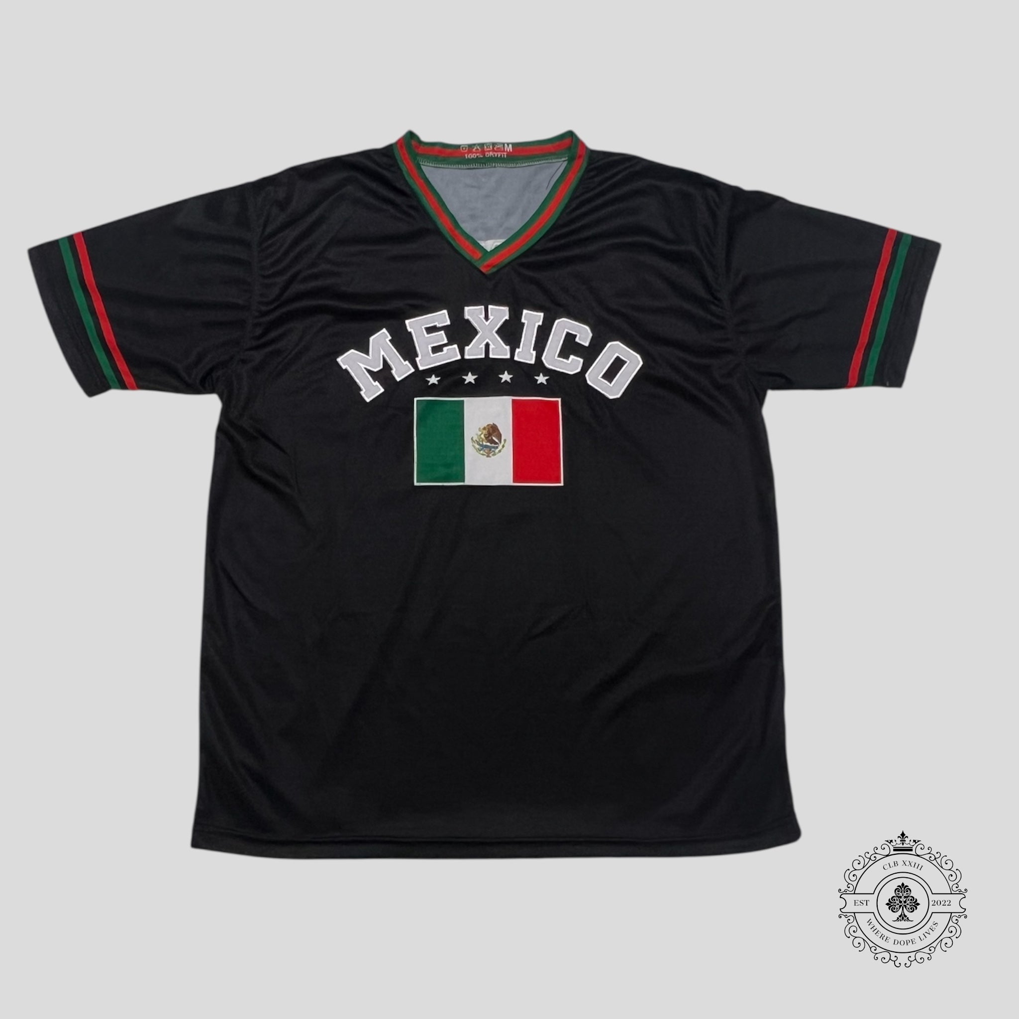 Aionios Mexico Jersey in Black